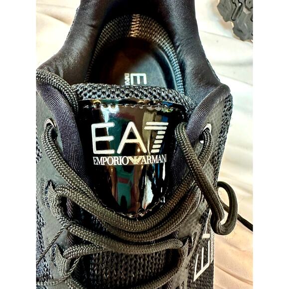 Emporio Armani Ea7 Crusher Distance Trainers Sneakers Mens Black 8 main image 16